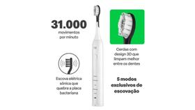Escova eletrica sonica clean pro 31 - multi saúde