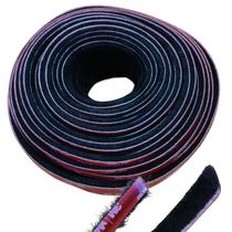 Escova envidraçamento de sacada vedação entre vidros 7x10mm Preta Escova envidraçamento de sacada vedação entre vidros 7x10mm Preta