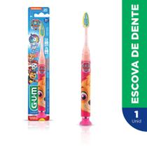 Escova Escova Dental Infantil Patrulha Canina com Luz GUM 1 unidade