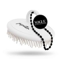 Escova Esfoliante para Couro Cabeludo Jupiter Scalp Massager - Branca