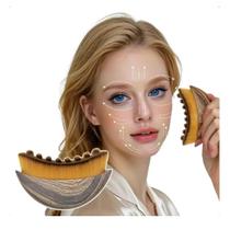 Escova Facial skincare Drenagem Linfática Modeladora Reduz Inchaço Rosto com Case Protetor Escova Facial skincare Drenagem Linfática Modeladora Reduz Inchaço Rosto com Case Protetor