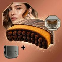 Escova Facial skincare Drenagem Linfática Modeladora Reduz Inchaço Rosto com Case Protetor Escova Facial skincare Drenagem Linfática Modeladora Reduz Inchaço Rosto com Case Protetor