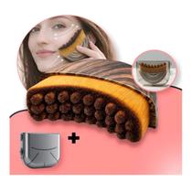 Escova Facial skincare Drenagem Linfática Modeladora Reduz Inchaço Rosto com Case Protetor Escova Facial skincare Drenagem Linfática Modeladora Reduz Inchaço Rosto com Case Protetor