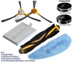 Escova Filtro Mop Para Robô Aspirador Liectroux XR500 E C30B