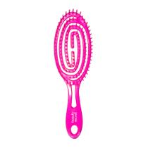 Escova Flex Oval Beauty Secret Desembaraço Dos Fios Rosa Escova Flex Oval Beauty Secret Desembaraço Dos Fios Rosa