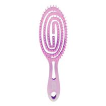 Escova Flex Oval Beauty Secret Desembaraço Dos Fios Roxa Escova Flex Oval Beauty Secret Desembaraço Dos Fios Roxa