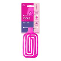 Escova flex wet & dry rosa - ricca