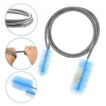 Escova Flexivel 1,5m limpeza de Mangueira Filtros Externos Cânister e Ultravioletas De Aquários e Lagos