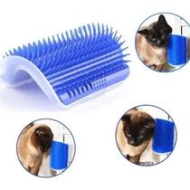 Escova Gatos De Fixar Parede Massageadora P/coçar Tira Pelos