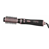 Escova Giratória Modeladora Mondial Black Rose Erb01 1200w Bivolt Super Potente e Prática