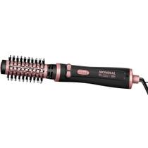 Escova Giratoria Mondial ERB-01 - 1200W - 3 Em 1 - Bivolt - Preto e Rose Escova Giratoria Mondial ERB-01 - 1200W - 3 Em 1 - Bivolt - Preto e Rose