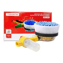 Escova Giratoria Rotativa Limpeza Industrial com Dispenser de Sabão