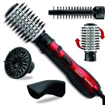 Escova Giratoria Secadora A Alisa Modela Ceramic Ion Mondial 1200W + Acessórios