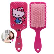 Escova Hello Kitty Cabelo Menina Infantil Original Sanrio