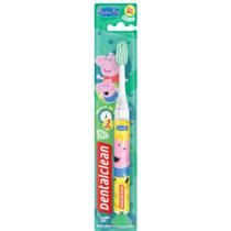 Escova Infantil Macia Peppa Pig Verde Timer de Luz - Dentalclean