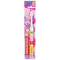 Escova Infantil Peppa Pig Rosa Timer de Luz Macia - Dentalclean