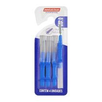 Escova Interdental 0,6mm 4 Unidades Dentalclean