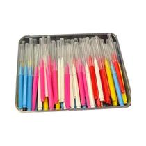 Escova Interdental 100/200 Peças 0.6-1.5mm Cuidados Orais Ortodônticos Em Forma De I Fio Dental