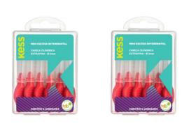 Escova Interdental Cilíndrica Kess 3mm Com 12 Unidades