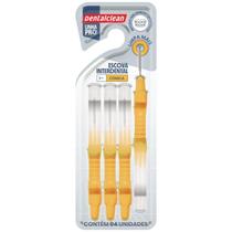 Escova Interdental Cônica 0,5mm com Refil Higiene Bucal Cor:Amarela Escova Interdental Cônica 0,5mm com Refil Higiene Bucal Cor:Amarela