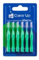 Escova Interdental Cônica 6 Unidades Clear Up Hc600 Escova Interdental Cônica 6 Unidades Clear Up Hc600