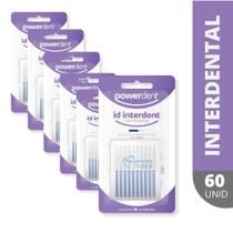 Escova Interdental Cônica de 3-7mm (Azul) 10 unidades Powerdent - 6 Cartelas Escova Interdental Cônica de 3-7mm (Azul) 10 unidades Powerdent - 6 Cartelas
