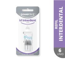 Escova Interdental Cônica Refil com 6 unidades Powerdent Escova Interdental Cônica Refil com 6 unidades Powerdent