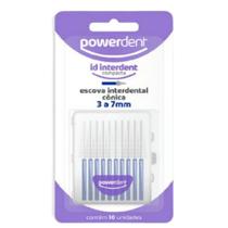 Escova Interdental Cônica Refil PowerDent 3-7mm 10 Unidades
