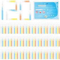 Escova Interdental DanTicy 120 Unidades Multi-Tamanhos Escova Interdental DanTicy 120 Unidades Multi-Tamanhos