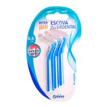 Escova Interdental Inter Pro 0.4mm - 6 unidades - Green