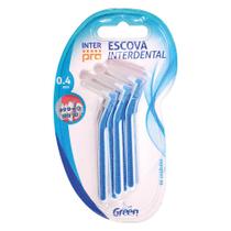 Escova interdental inter pro 0.4mm 6un - green