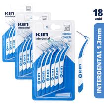 Escova Interdental KIN Cônico 1,3mm 18 unidades