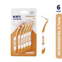 Escova Interdental KIN SuperMicro 0,7mm 6 unidades