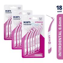 Escova Interdental KIN UltraMicro 0,6mm 18 unidades