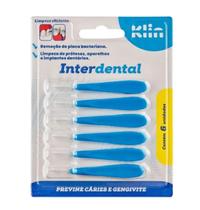 Escova Interdental Klin Pack Com 6 Unidades