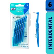 Escova Interdental Macia Tepe c/ Cabo Azul Size 3 0.6mm 6 unidades Escova Interdental Macia Tepe c/ Cabo Azul Size 3 0.6mm 6 unidades