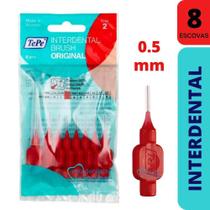 Escova Interdental Macia Tepe Original Vermelha Size 2 0.5mm 8 unidades