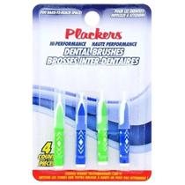 Escova Interdental Plackers Brushes com 4 unidades