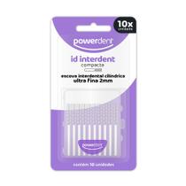 Escova Interdental Powerdent Ultra Fina Branca 2mm 10 Unidades Escova Interdental Powerdent Ultra Fina Branca 2mm 10 Unidades