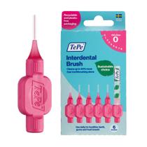 Escova Interdental TePe Original Pacote com 6 Unidades 0,40mm Rosa
