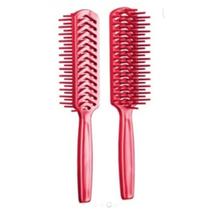 Escova jacaré rígida desembaraçadora de cabelo ideal para fitagem