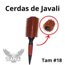Escova Javali Com Cerdas Vermelha Tamanho 18/g Rana