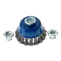 Escova Knot Cup Mercer Industries 189020 em aço inoxidável
