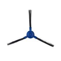 Escova Lateral para Smart Robô Aspirador Positivo Casa Inteligente - Compacta e Leve - Cor Preto/Azul