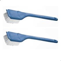 Escova Lava Botas Longa Azul 45CM 2 unidades Escova Lava Botas Longa Azul 45CM 2 unidades