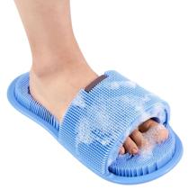 Escova Lava Limpa Pé Bucha Banho Box Chinelo Lixa Calcanhar