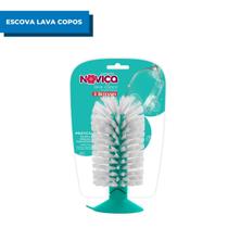 Escova Lava Taças Copos Noviça Bettanin Louça Mamadeira Pratico Limpeza Cozinha Escova Lava Taças Copos Noviça Bettanin Louça Mamadeira Pratico Limpeza Cozinha