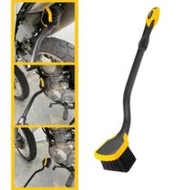 Escova Lavagem Motor De Moto Caixa De Roda Cerdas Macia Vonder