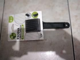 Escova limpa grelha 8 1/2 com raspador 01un aco inox e plasticos
