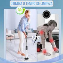 Escova Limpeza Elétrica 360º Multiuso Esfregão Giratório Mop - Electric cleaning brush